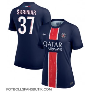 Paris Saint-Germain Milan Skriniar #37 Replika Hemmatröja Damer 2024-25 Kortärmad